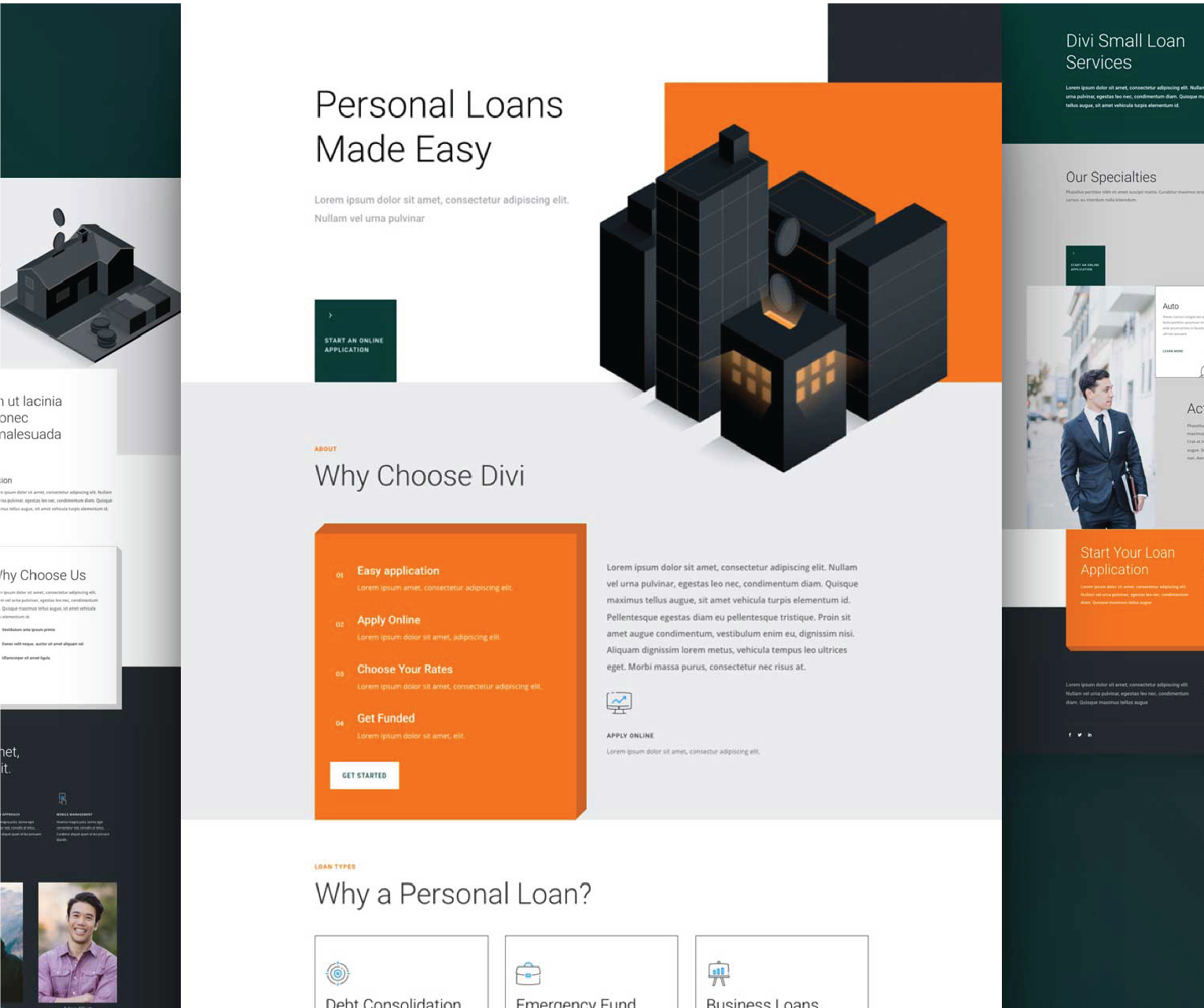 landing page